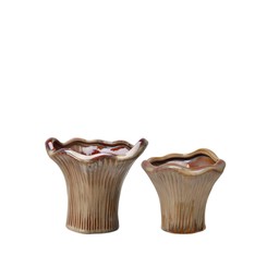 KANTARELL Kruka 2/S Beigemelerad - Beigemelerad - 15x14, 12x10cm