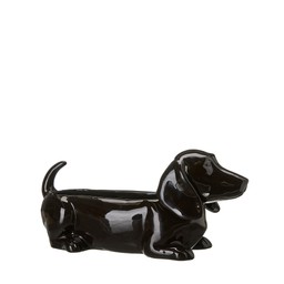JACKY Dog Planter Black - Black - 40x15x17cm