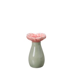 POPPY Vas Grön/Röd - Grön/Röd - 7x11cm