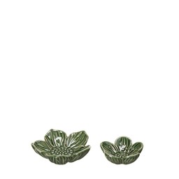 INGRID Deco S/2 Green - Green - 10x3 7x2cm