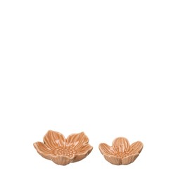 INGRID Decoration S/2 Peach - Peach - 10x3 7x2cm