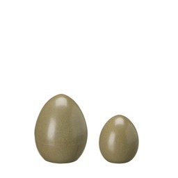 HEA Ägg 2/S Grönmelerad - Grönmelerad - 8x11 6x8cm