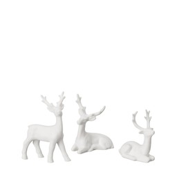 DEER Mix White Matt - White Matt - 8x3x11 7x3x9 7x3x9