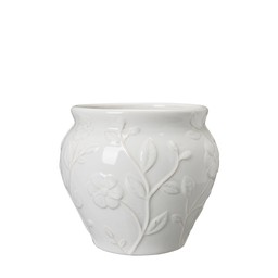 ELIZA Kruka Vit - Vit - 24x21cm