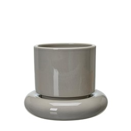 AMARA Pot Grey - Grey - 19x15cm