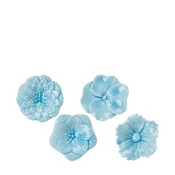 RUBY Blommor Mix Blå - Blå - 5cm