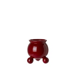 ANYA Mini Pot Red - Red - 9x10cm