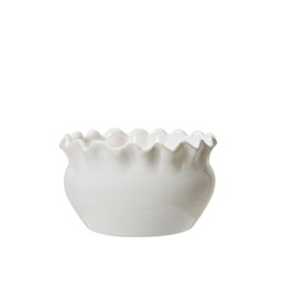 EVELINA Planter White - White - 17x10cm