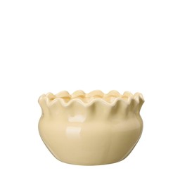 EVELINA Planter Light Yellow - Light Yellow - 17x10cm