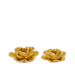 LILLY Deco S/2 Yellow - Yellow - 8x3, 7x3cm