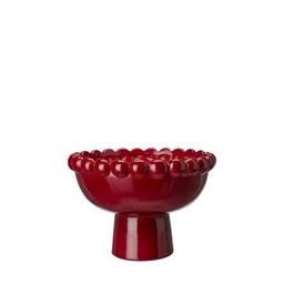 MARY Planter on foot Red - Red - 22x15cm