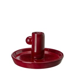 MARY Candle Holder Red - Red - 14x8cm