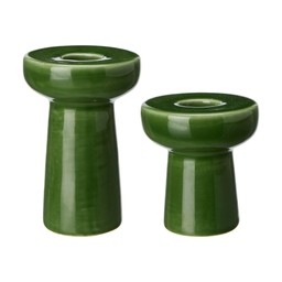 AXELINA Candle holS2 Green Melange - Green Melange - 7x10 7x8cm