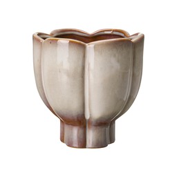 DENISE Pot Beige Melange - Beige Melange - 19x19cm