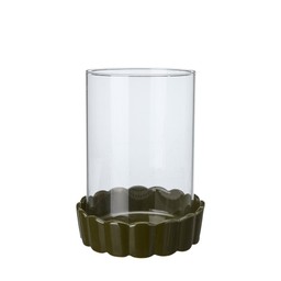 EDNA Lantern Green - Green - 17x23cm