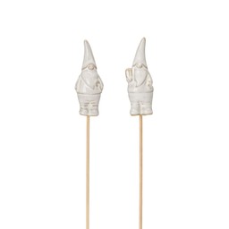 SANTAS STICKS Mix Offwhite - Offwhite - 3x6+20 3x5+20cm