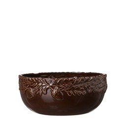 KLARA Planter Brown Melange - Brown Melange - 25x10cm