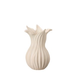 NADJA Vase Offwhite - Offwhite - 17x27cm