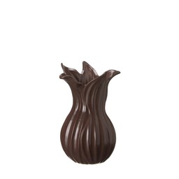NADJA Vase Dark Brown - Dark Brown - 17x27cm