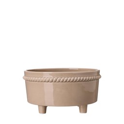 LOVA Planter Beige - Beige - 23x12cm