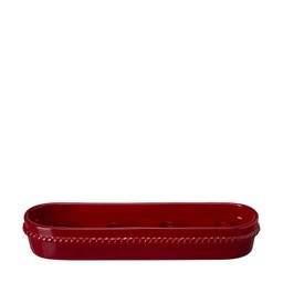 LOVA Candle Holder Red - Red - 38x11x6cm