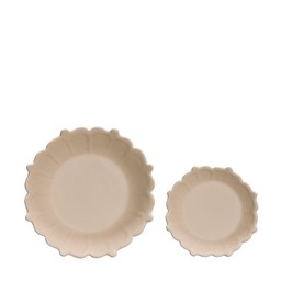 AVA Skål 2/S Offwhite - Offwhite - 21x5 15x4cm
