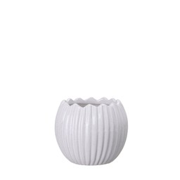 LOTTIE Minikruka Vit - Vit - 10x9cm
