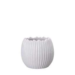 LOTTIE Kruka Vit - Vit - 14x13cm