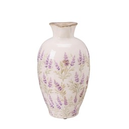 NINNI Vas Vit/Lila - Vit/Lila - 13x26cm
