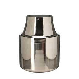 AVERY Vase Chrome - Chrome - 15x19 cm