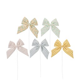 ROSETT Sticks Mix Beige/Gul/Grön - Beige/Gul/Grön - 12x11+22cm