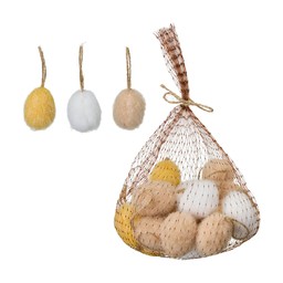 ÄGG Mix Vit/Gul/Beige - Vit/Gul/Beige - 4 cm