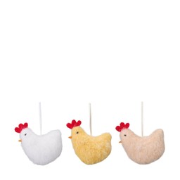 HÖNA Hänge Mix Vit/Gul/Beige - Vit/Gul/Beige - 9x9cm