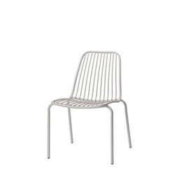 FLORENS Chair Light Grey - Light Grey - 56x54x80cm
