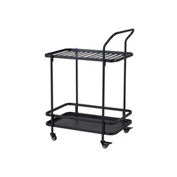 BOLOGNA Trolley Black - Black - 60x44x85 cm
