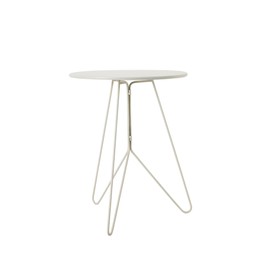 TROPEA Table Offwhite - Offwhite - 60x75cm