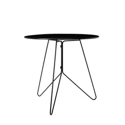 TROPEA Table Black - Black - 80x75cm