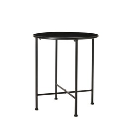 CANNES Sidetable Black - Black - 40x46cm