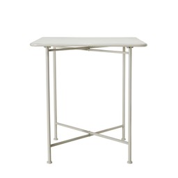 CANNES Table White - White - 70x70x75cm
