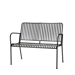 CANNES Sofa Black - Black - 107x55x88 cm