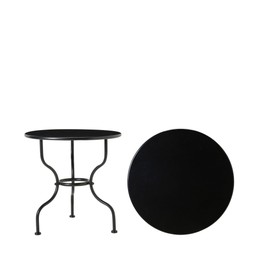 AMALFI Sidetable Black - Black - 50x50cm