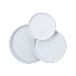 SOPHIA Tray S/3 White Matt - White Matt - 30x4 24x3 21x2cm