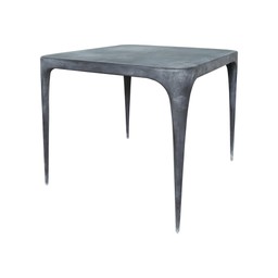 REEVES Dining Table Zink - Zink - 150x150x75cm