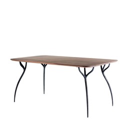 REEVES Dining Table Zink/Valnöt - Zink/Valnöt - 191x90x75cm