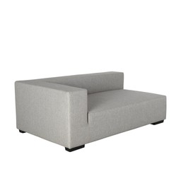 SOHO Soffa Vänster Gråmelerad - Grå melerad - 170x100x63cm