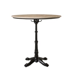 EMMA Bord Svart/Beige - Svart/Beige - Round 80x73cm