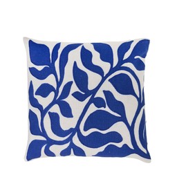 MEERA Cushion cover Offwhite/Blue - Offwhite/Blue - 50x50cm