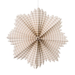 HELIA LED Star White/Beige - White/Beige - 50x13 +50cm