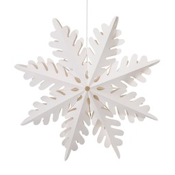 ASTERIA LED Star White - White - 50x12 +50cm