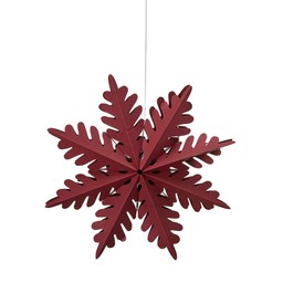 ASTERIA LED Star Red - Red - 40x18 +50cm